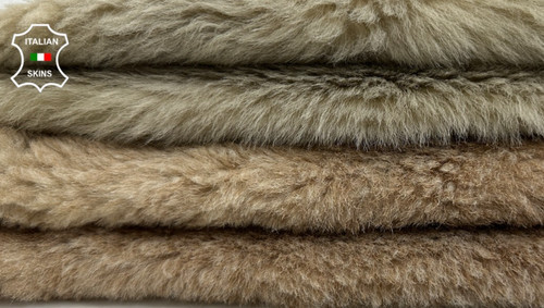 Peau mouton beige 2 - peau,