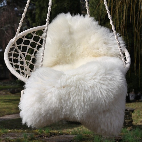 Peau mouton champagne - peau, de