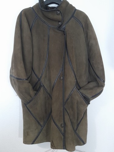 Manteau long shearling giorgio - long,