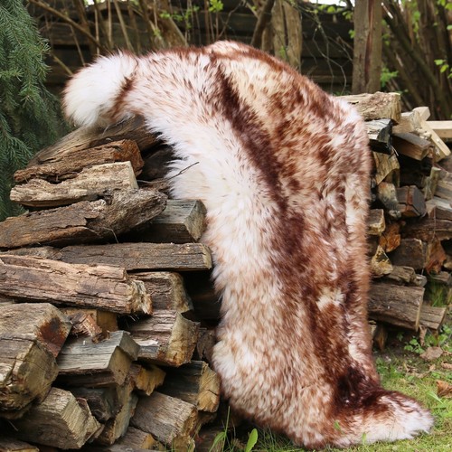 Peau mouton stracciatella - de,