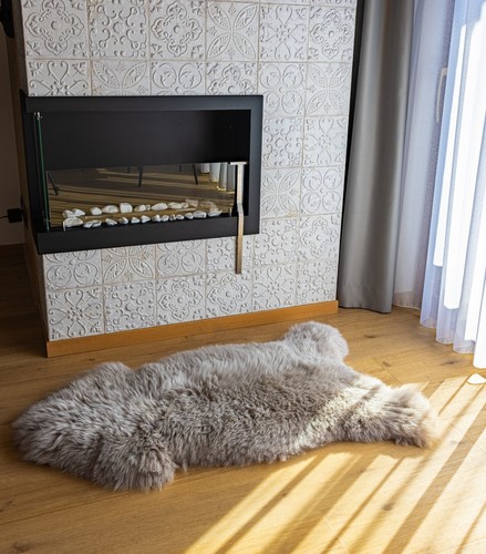 Peau mouton veritable - peau, de