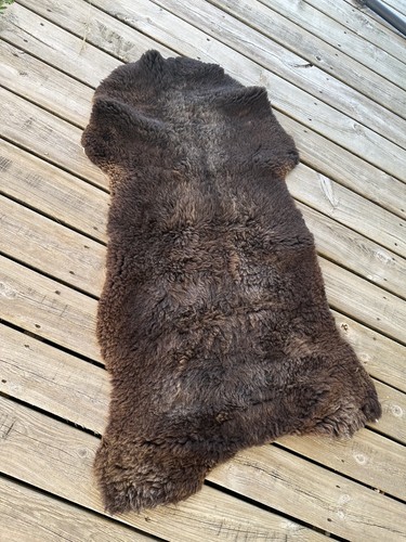 Peau mouton véritable 130 - peau,